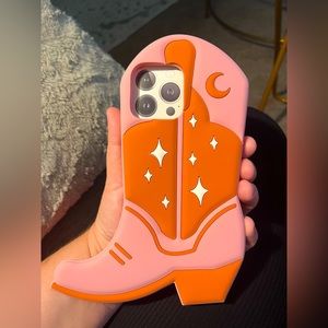 IPhone 13 Pro Max COWBOY BOOT Case NEW